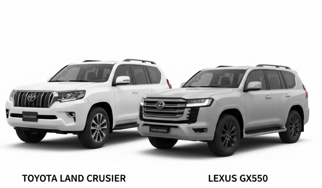 Gx550 Vs Land Cruiser