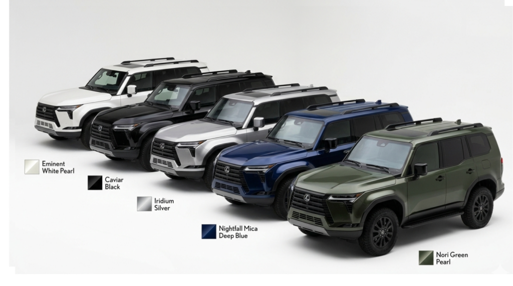 Lexus Gx Colors